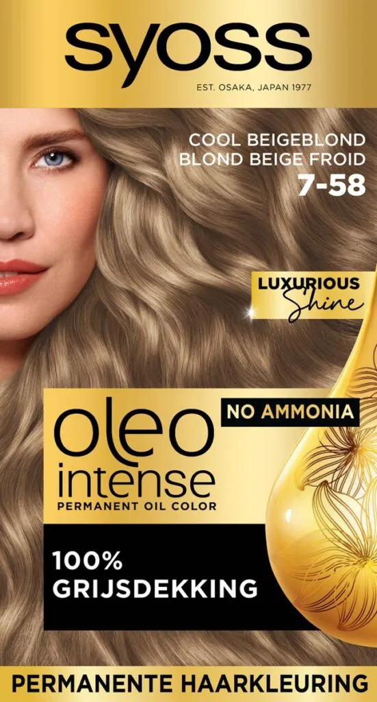Syoss Oleo 7-58 Cool Beige Blond (1 stuk)