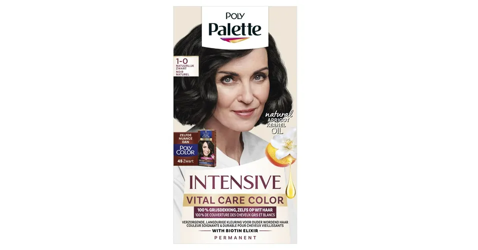 Poly Palette Vital Care - 1-0 Natuurlijk Zwart (1 stuk)