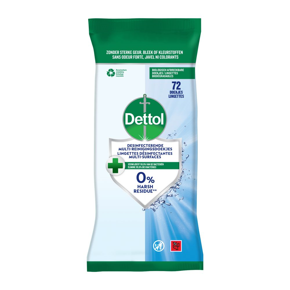 Dettol Doekjes Cleanser (72 stuks)