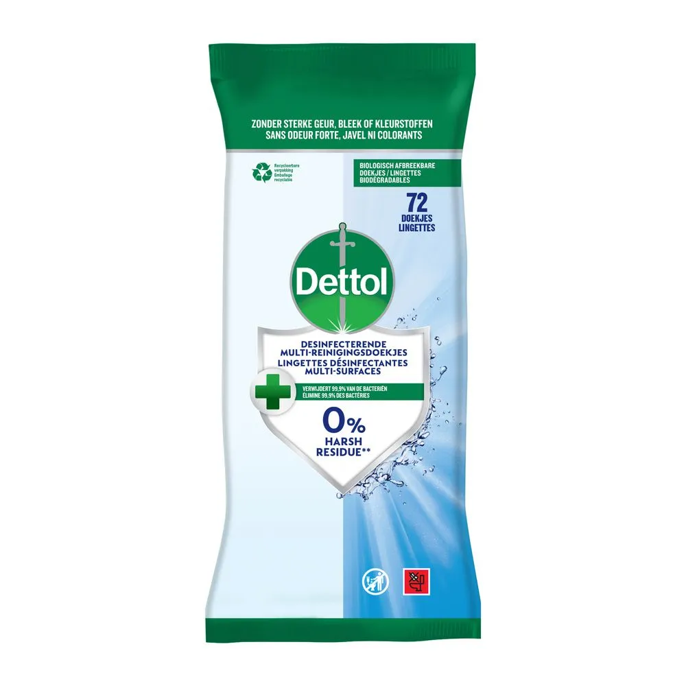 Dettol Doekjes Cleanser (72 stuks)