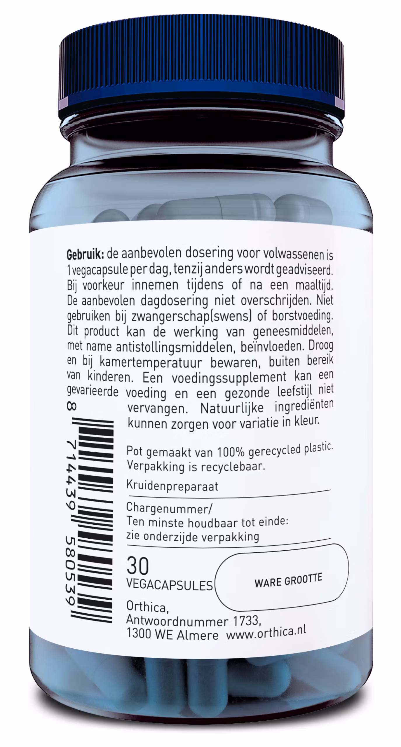 Orthica Ginkgo (30 vega capsules) - image 2