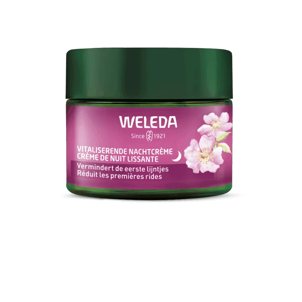 Weleda Wilde Rozen & Witte Thee Vitaliserende Nachtcreme (40 ml)