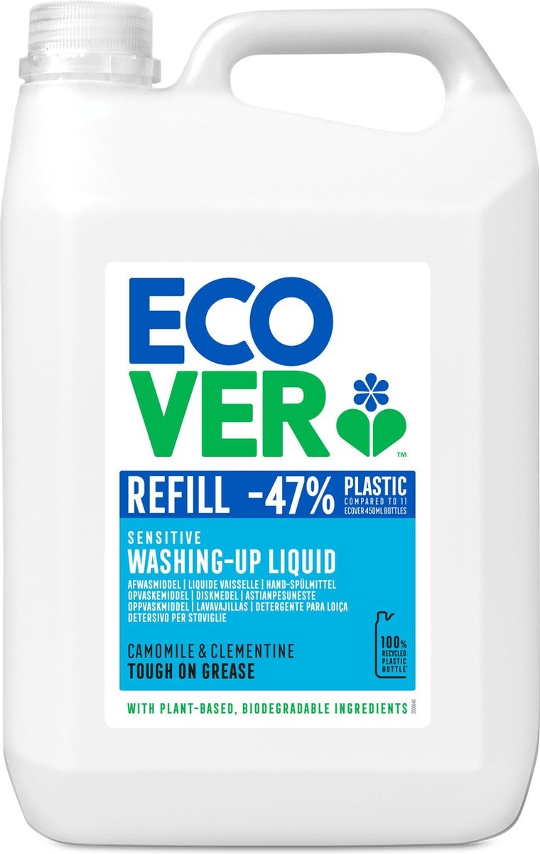 Ecover Afwasmiddel Kamille & Clementine Navulling (5000 ml)