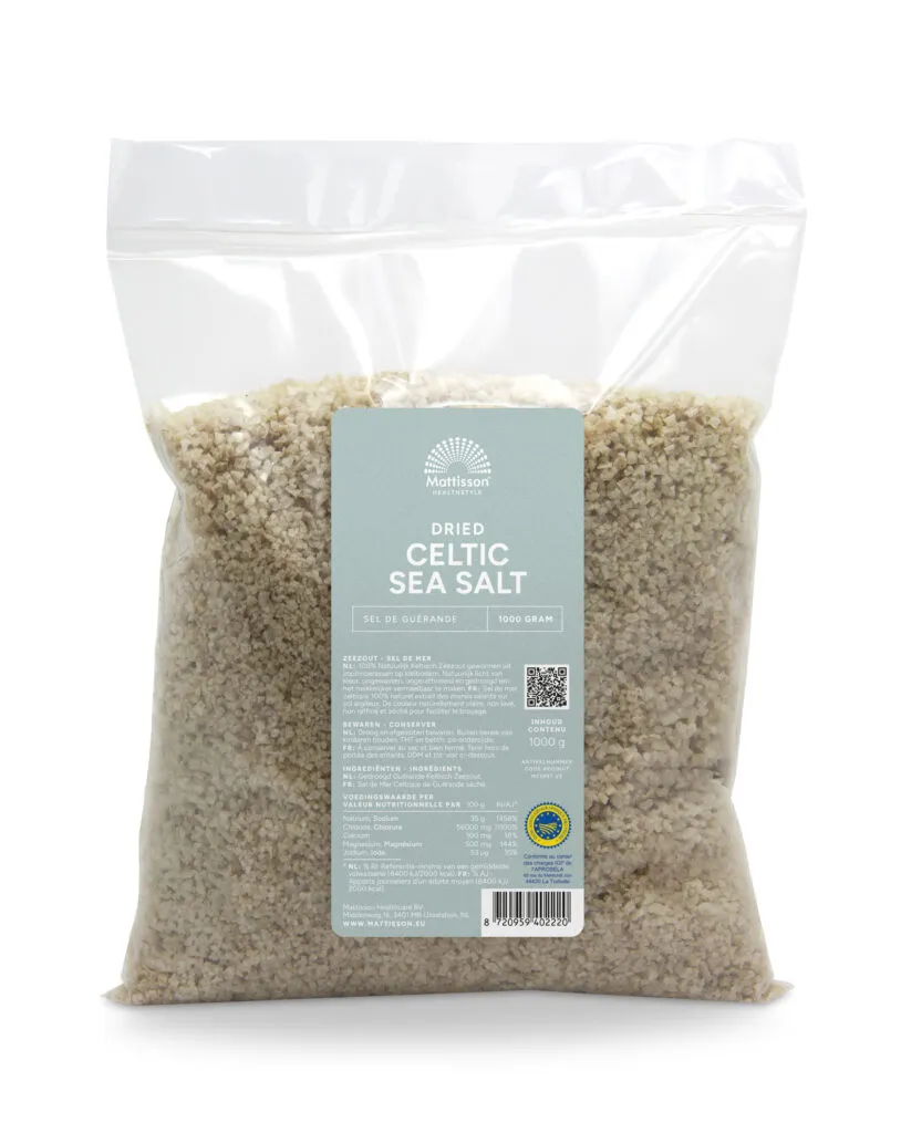 Mattisson Gedroogde Keltisch Zout (1000 gr)