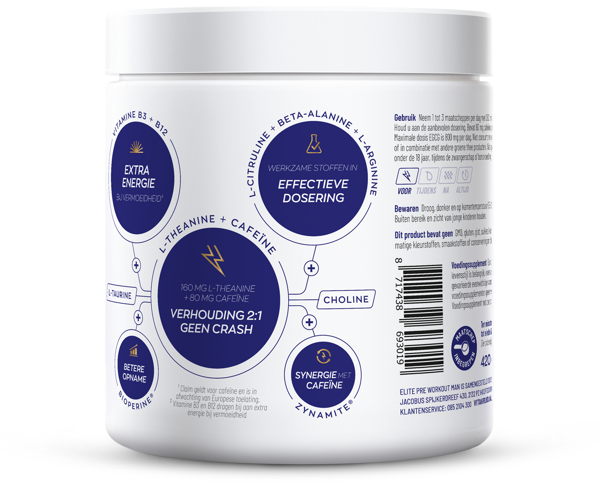Vitakruid Elite Pre Workout Man (420 gr) - image 2