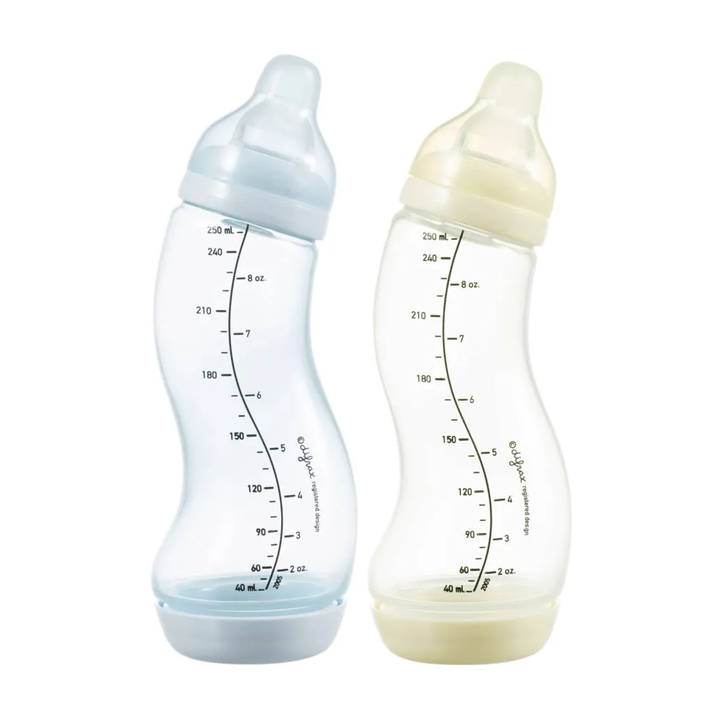 Difrax Fles S Natural Duopack Ice/Blossom  (2 stuk)