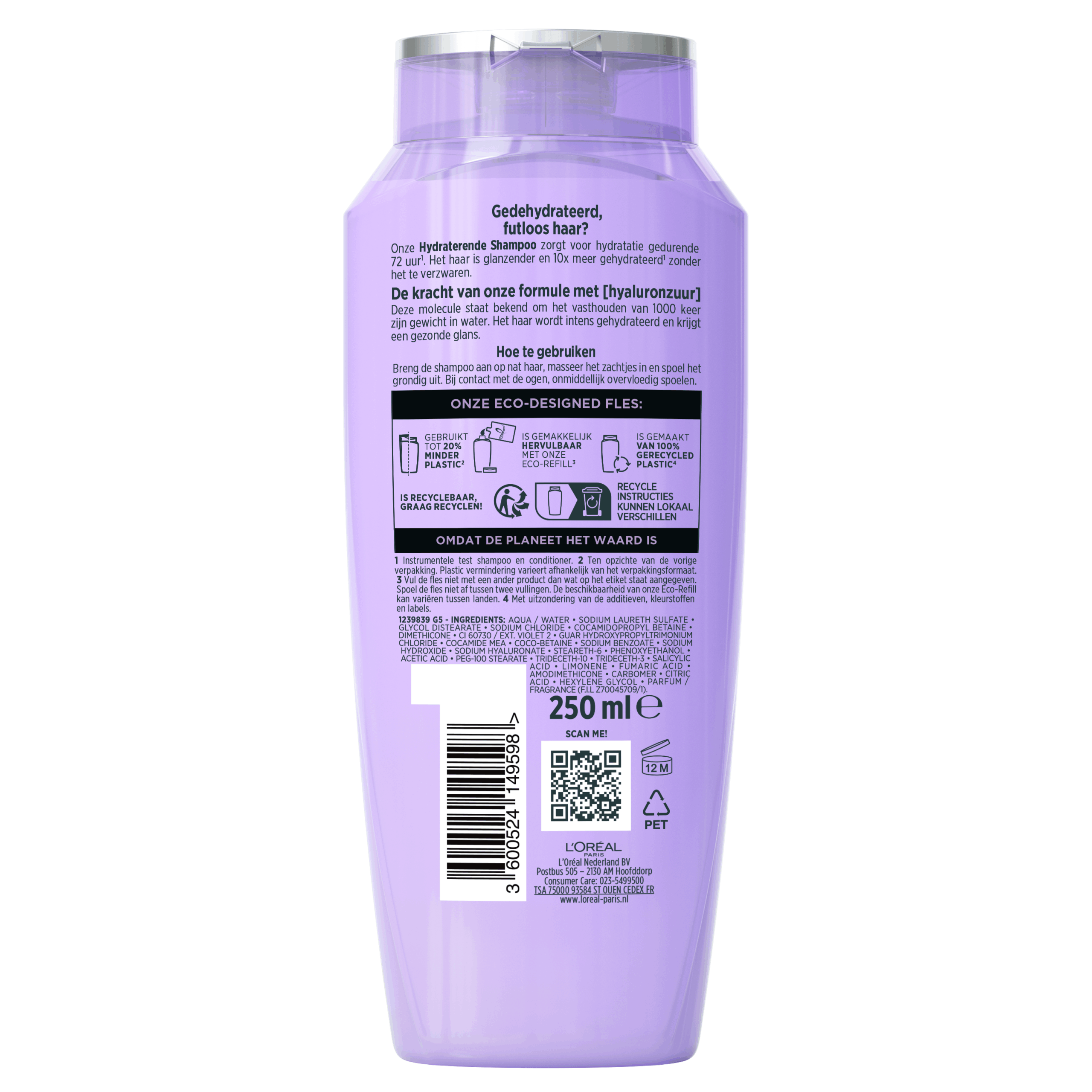 Elvive Shampoo Hydra Hyaluronic (250 ml)