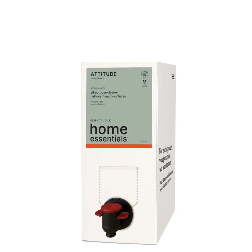 Attitude Home Essentials Allesreiniger Sinaasappel & Salie Navul (2000 ml)