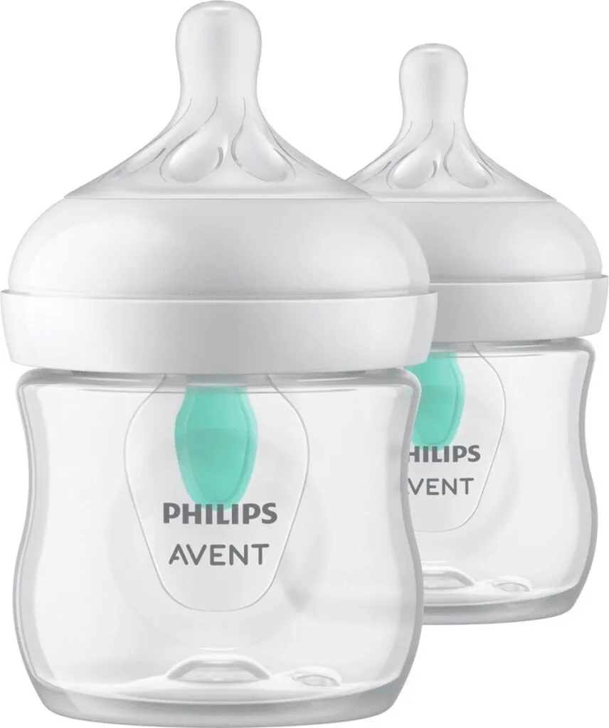 Avent Zuigfles Natural Airfree Duo (2 stuks)
