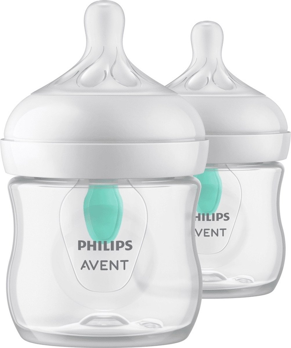 Avent Zuigfles Natural Airfree Duo (2 stuks)