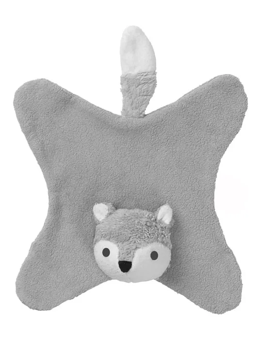 Franck & Fischer Knuffeldoek Vos Grijs (1 stuk)