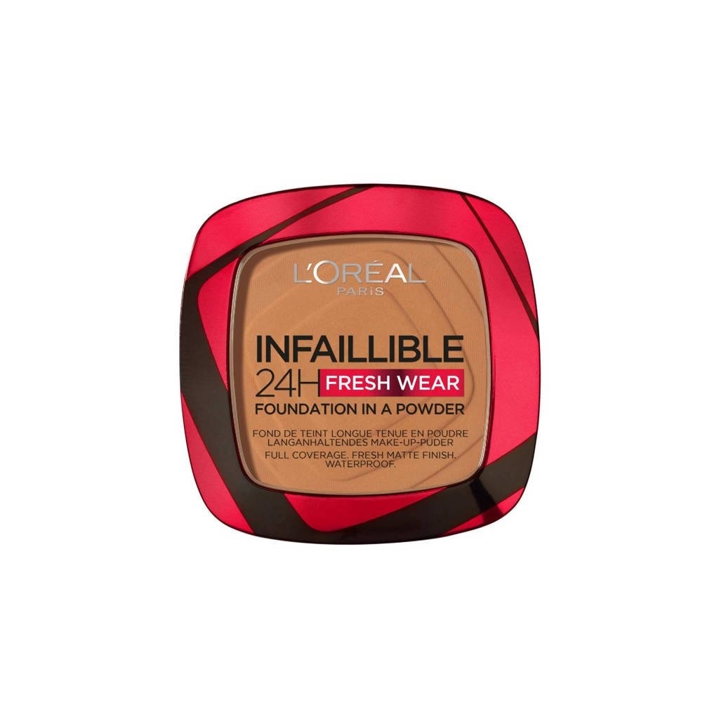 L'Oréal Foundation Poeder Infaillible Fresh Wear 330 (1 stuk)
