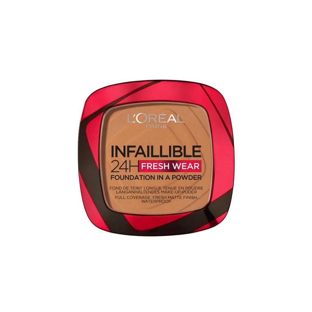 L'Oréal Foundation Poeder Infaillible Fresh Wear 330 (1 stuk)