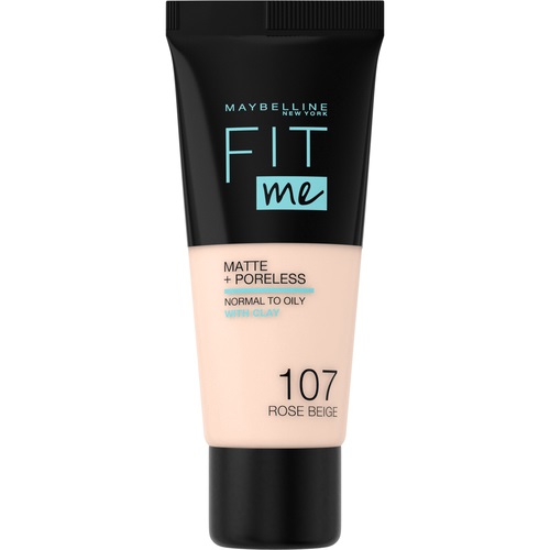 Maybelline New York Foundation Matte Fit Me 107 (1 stuk)