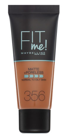 Maybelline New York Foundation Matte Fit Me 356 (1 stuk)