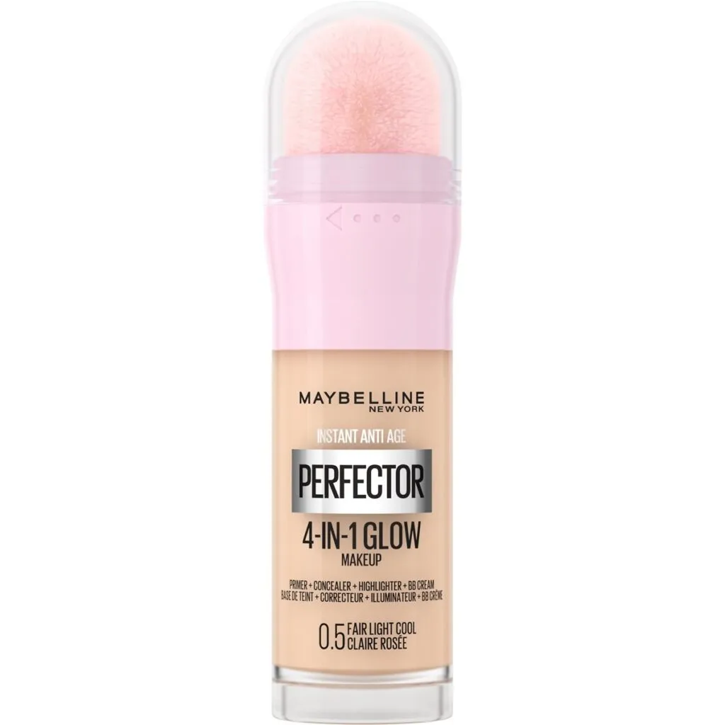 Maybelline New York Foundation Perfector 4-In-1 Glow 0.5 Fair Light Cool (20 ml)