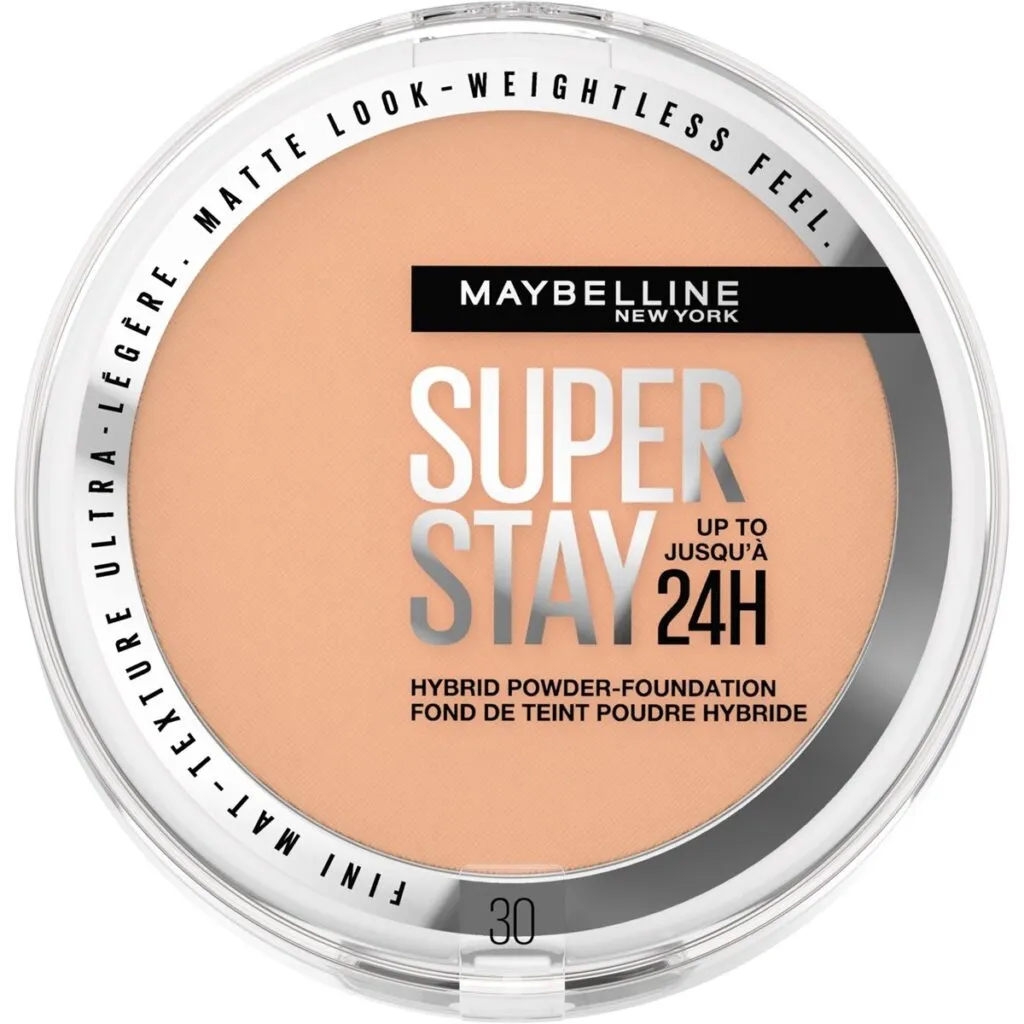 Maybelline New York Foundation Powder Super Stay 24H Matte 30 (1 stuk)