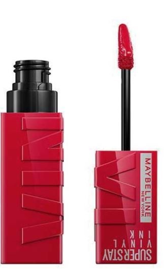 Maybelline New York Lipstick Superstay Vinyl 50 Wicked (1 stuk)