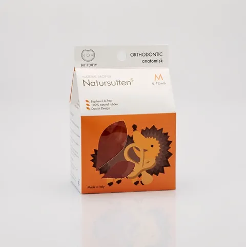 Natursutten Fopspeen Anatomisk Vlinder M (1 stuk)