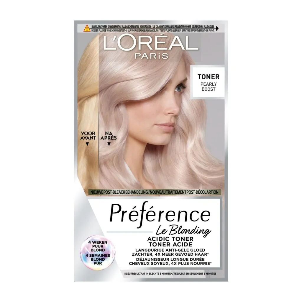 L'Oréal Préférence Toner Pearly Boost (1 stuk)