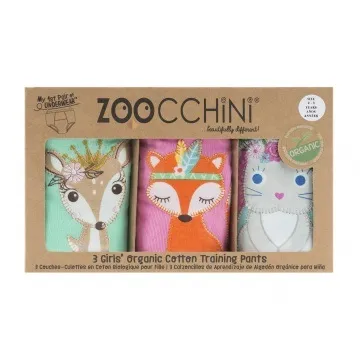 Zoocchini Oefenbroekjes 2-3 Girl Princes (3 stuks)