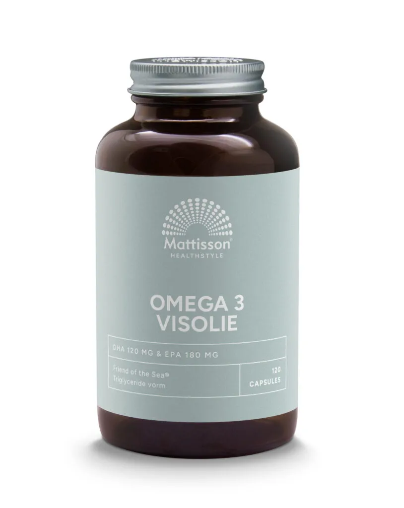 Mattisson Fos Omega 3 Visolie Epa 18% / Dha 12% 1000Mg (120 capsules)