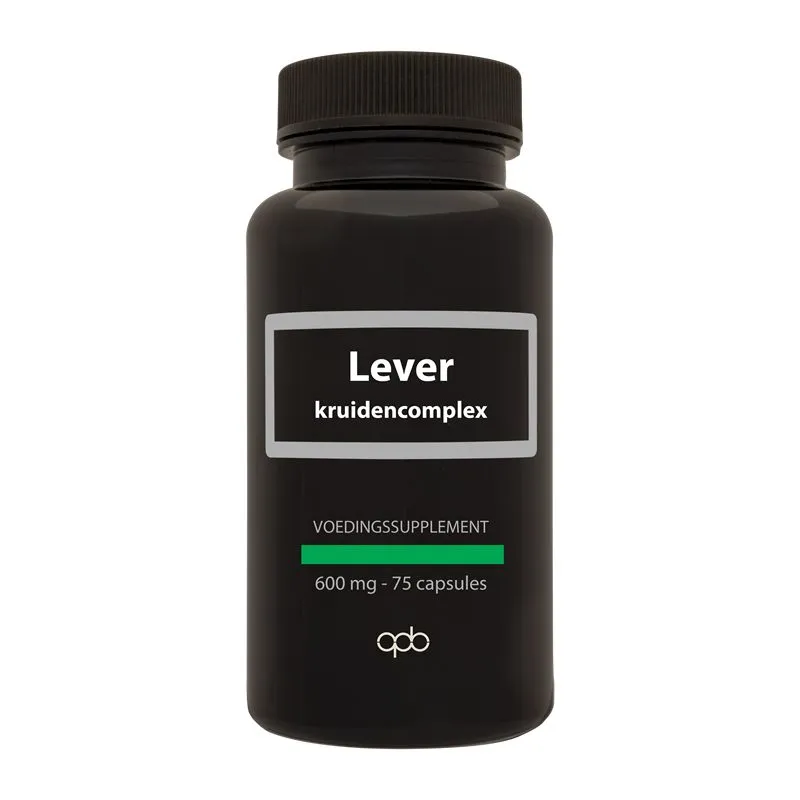 Apb Holland Levercomplex Kruidencomplex 600mg (75 capsules)