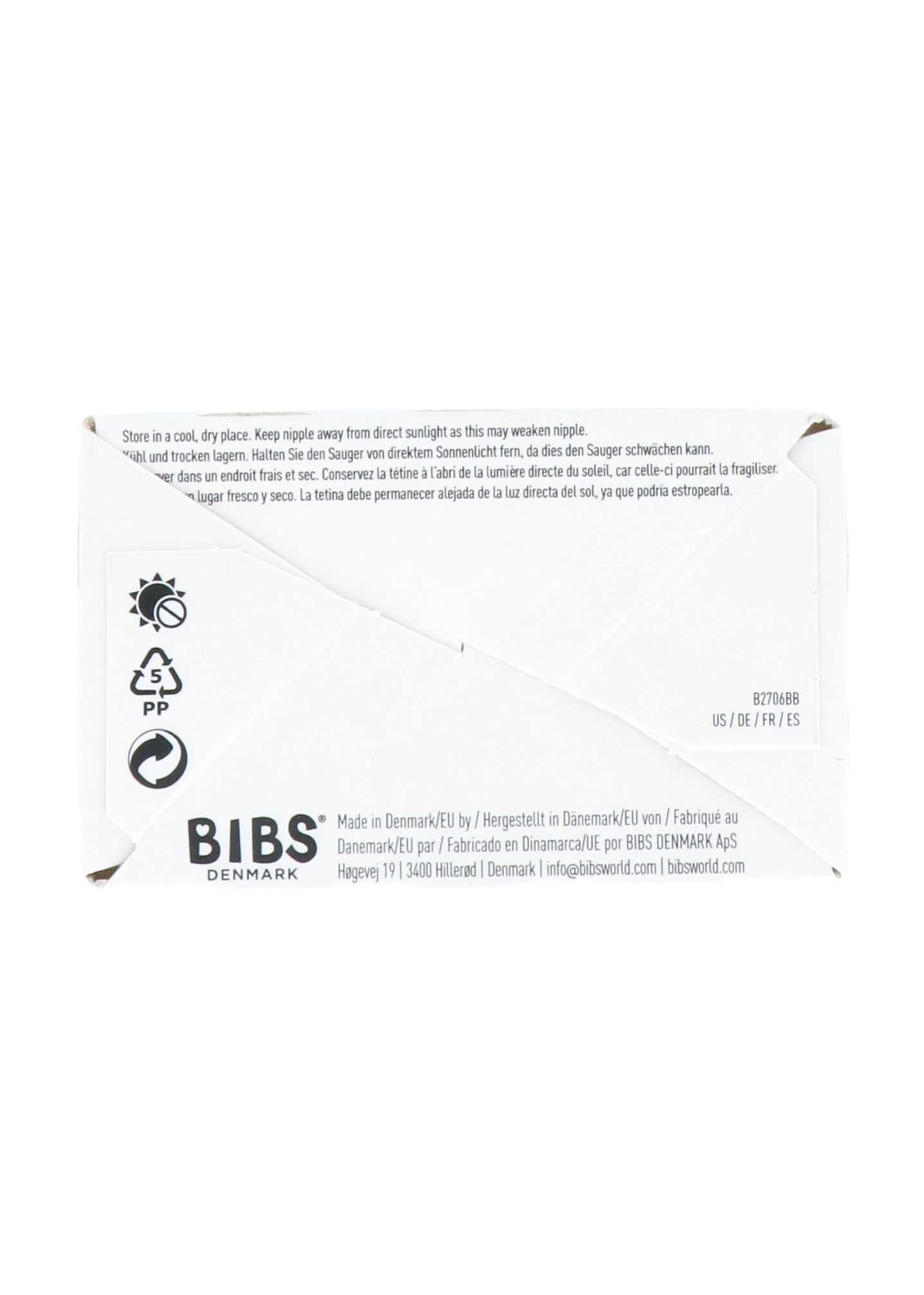 Bibs Fopspeen Maat 1 Blossom Lila (2 stuks) - image 4