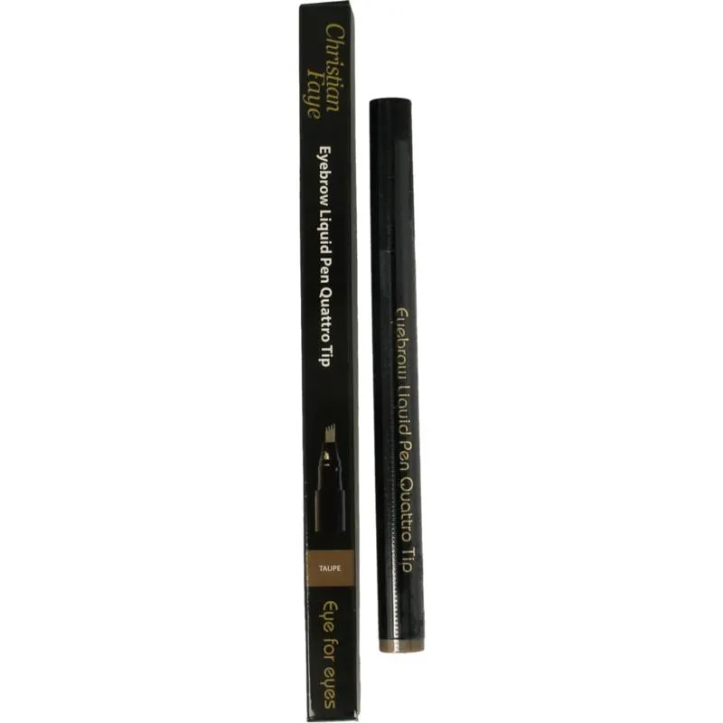 Christian Faye Eyebrow Liquid Pen Quattro Tip Taupe (1,3 gr)