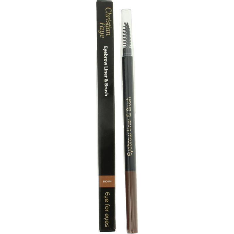 Christian Faye Eyebrow Liner & Brush Brown (0,1 gr)