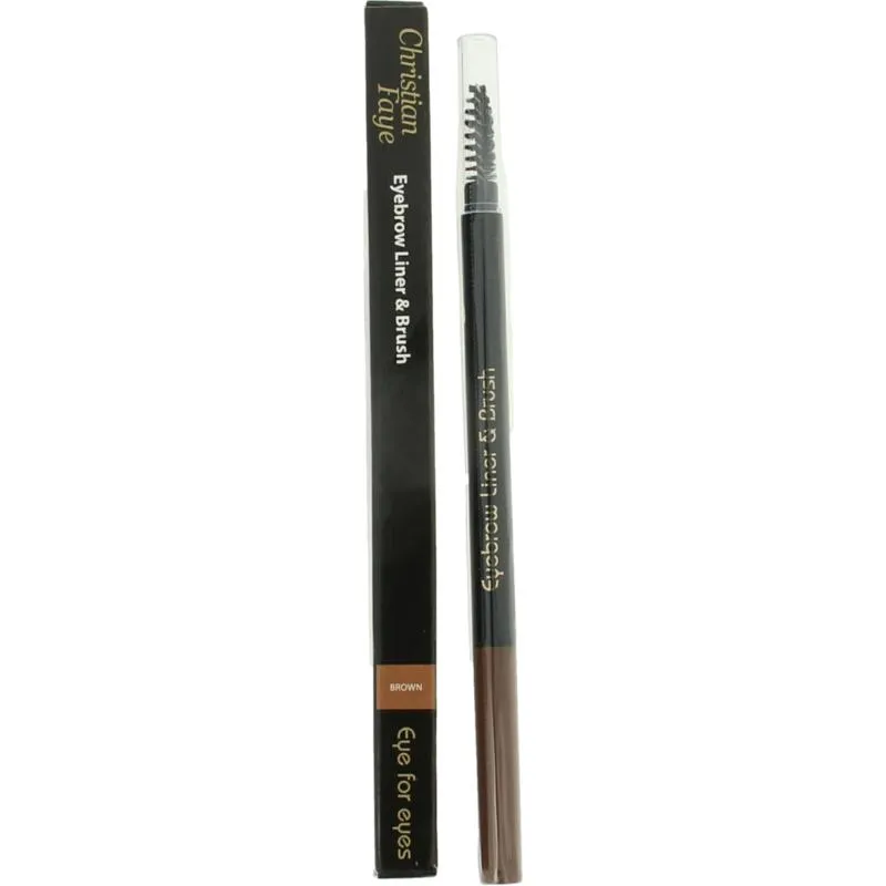 Christian Faye Eyebrow Liner & Brush Brown (0,1 gr)