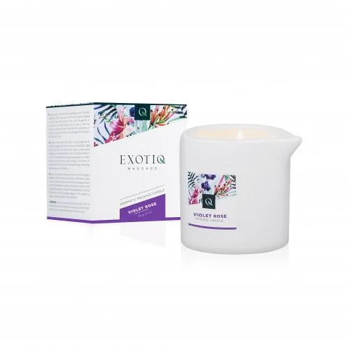 Exotiq Massagekaars Violet Rose (60 gr)