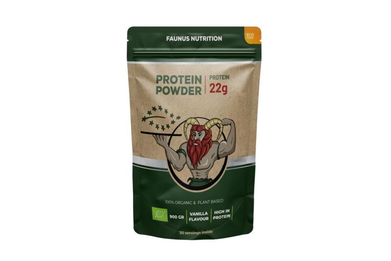 Faunus Nutrition Proteine Gefermenteerd Vanille Bio (900 gr)