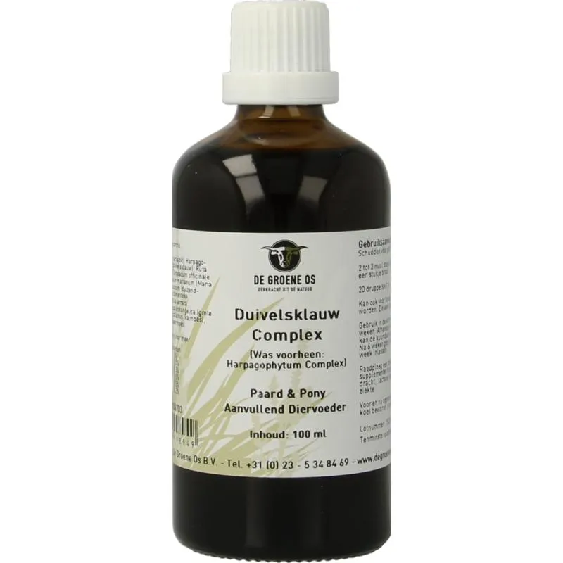 De Groene Os Duivelsklauw Complex Paard/Pony (100 ml)