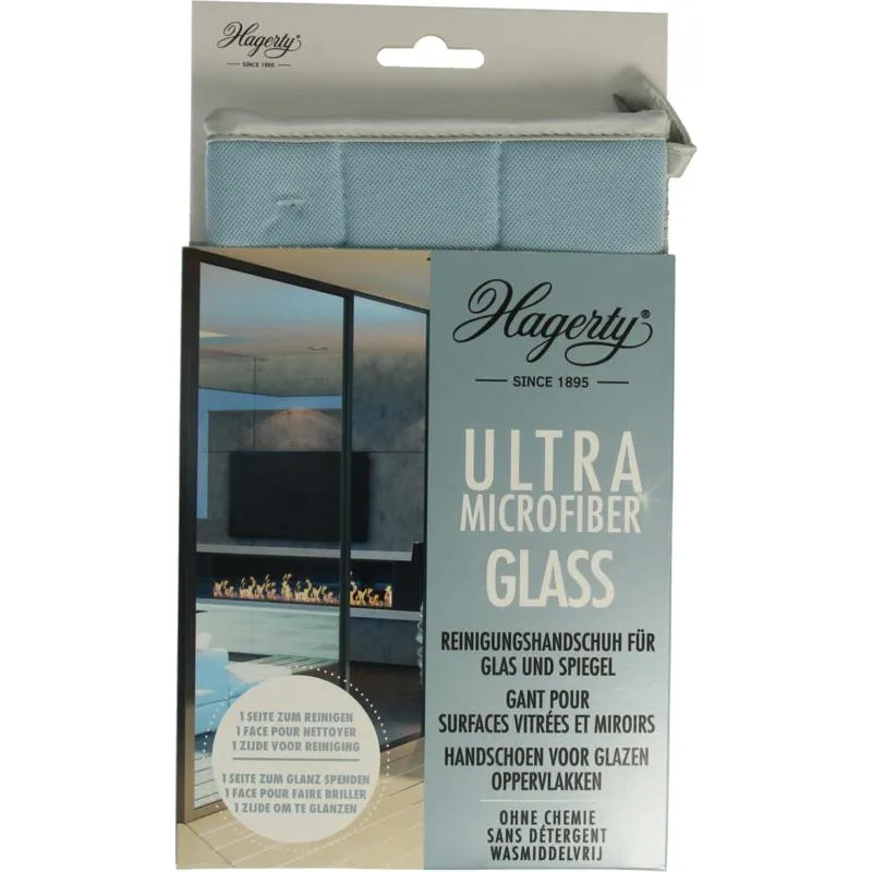 Hagerty Microfiber Gloves Glass (1 stuk)