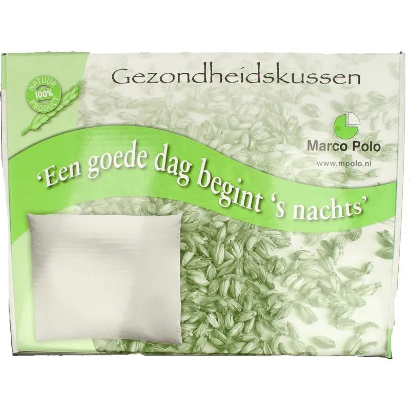 Marco Polo Boekweit Kussen 50 x 60cm Met Ritssluiting (1 stuk)