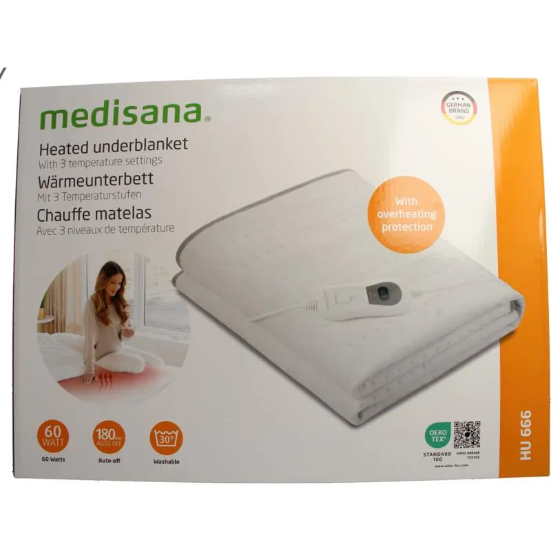 Medisana Warmteonderdeken HU 666 (1 stuk)