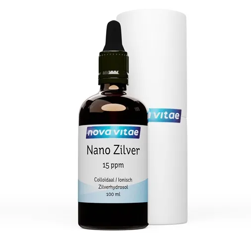Nova Vitae Nano Zilver Colloidaal 15PPM (100 ml)