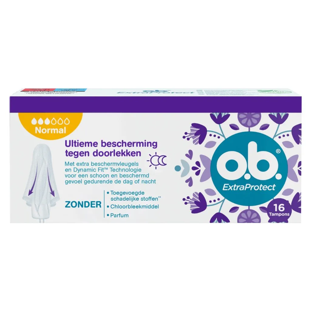 OB Tampons Extra Protect Normal (16 stuks)