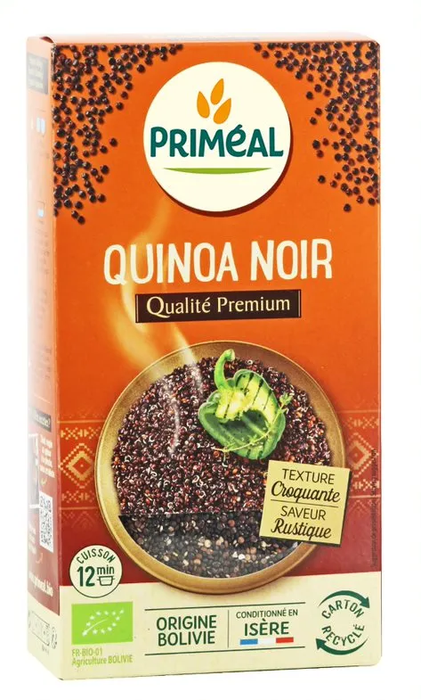 Priméal Quinoa Real Zwart Bio (500 gr)