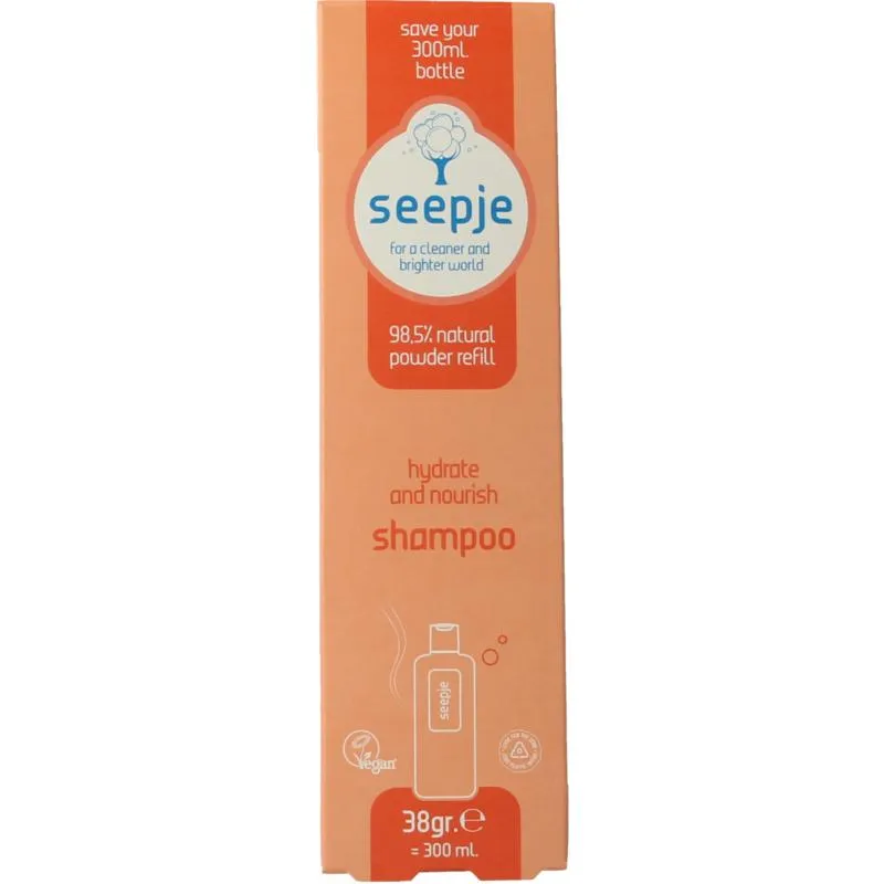 Seepje Shampoo Hydrate and Nourish Navulling (38 gr)