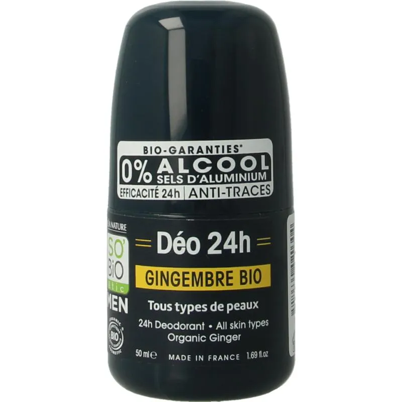 So Bio Etic Deo For Men 3-in-1 Ginger (50 ml)