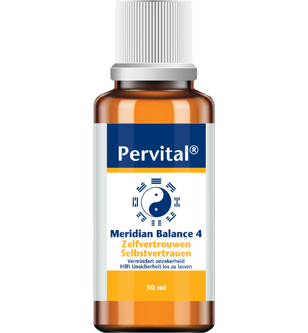 Pervital Meridian balance 4 zelfvertrouwen (30 ml)