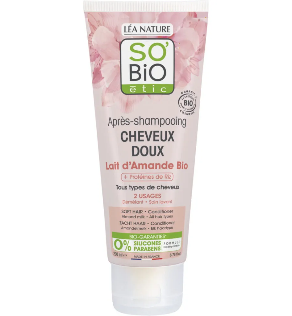 So Bio Etic Conditioner Almond Milk Rice Proteins (200 ml)