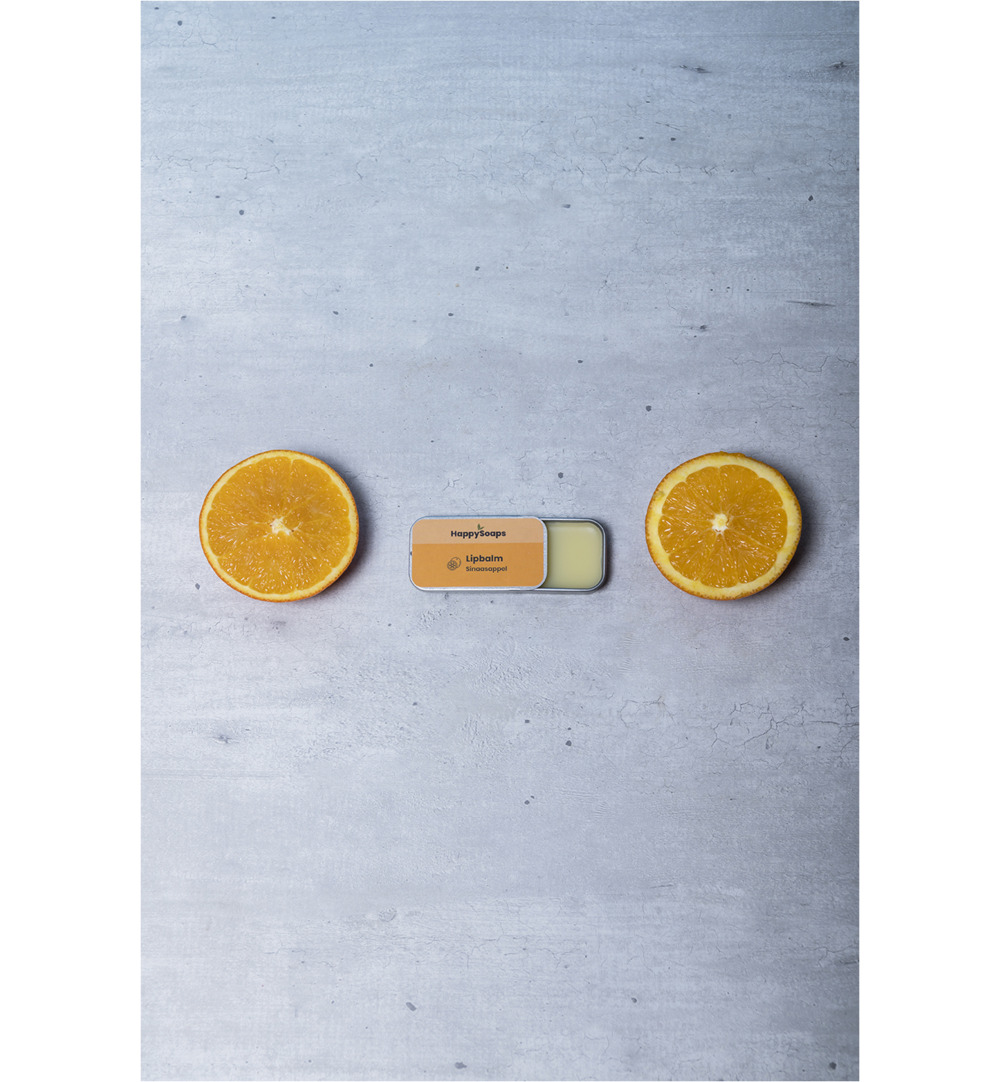 Happysoaps Lipbalm sinaasappel (10 gr) - image 2