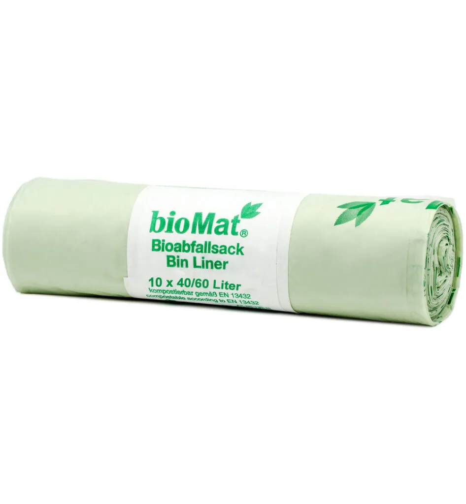 Biomat Wastebag Compostable 40/60 Liter (10 stuks)