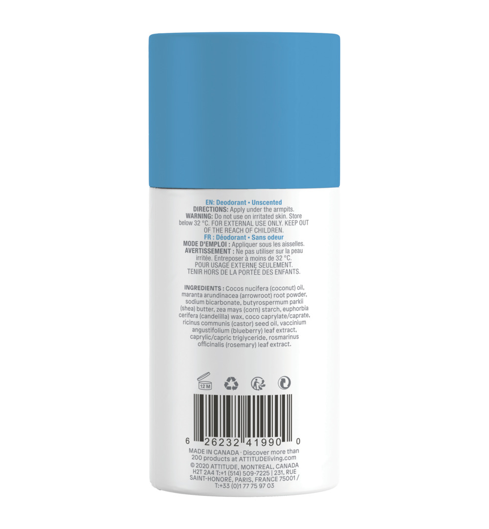 Attitude Super Leaves Deodorant parfumvrij (85 gr) - image 2