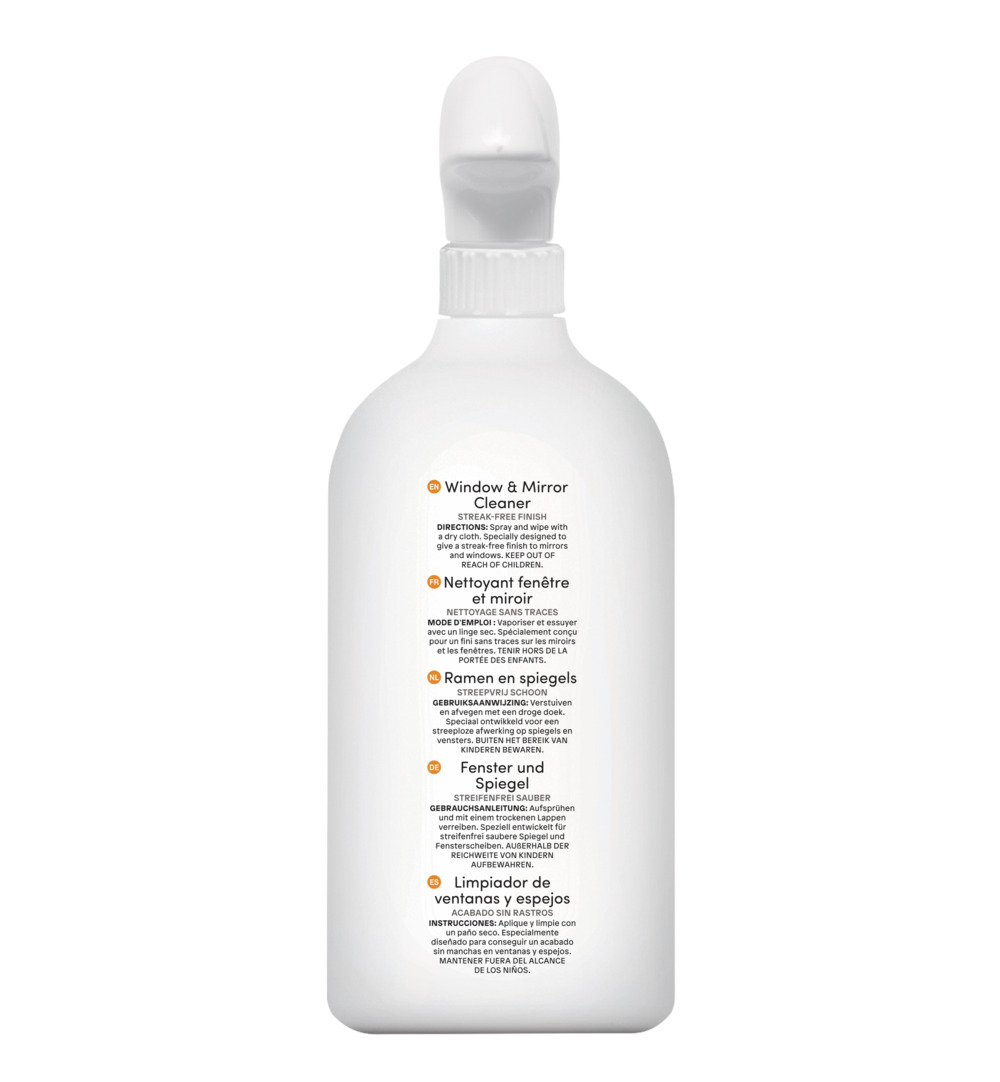 Attitude Nature+ Raam- En Spiegelreiniger Spray (800 ml)