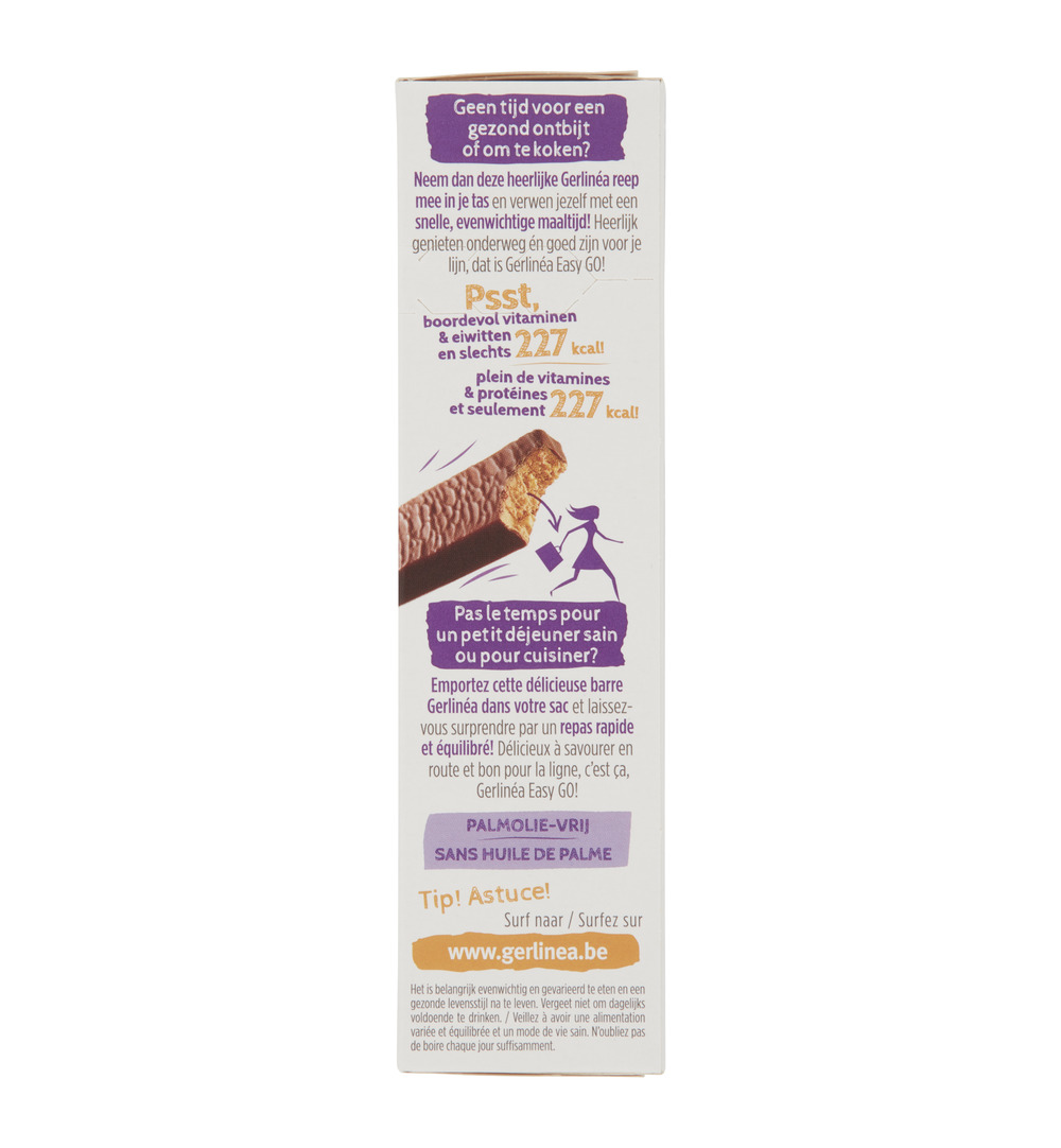 Gerlinéa Easy Go Afslank Maaltijdrepen Karamel (2 x 60 gr) - image 2