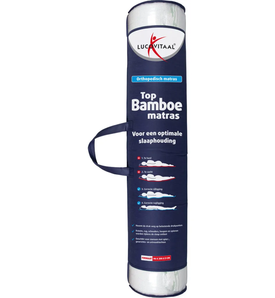 Lucovitaal Bamboe Topmatras (1 stuk)